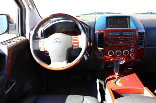 2006 INFINITI QX56 ~4X4~NAVI~REAR CAMERA~DVD~CUSTOM WOOD~XENON~HTD SEATS~NICE~, US $16,995.00, image 44