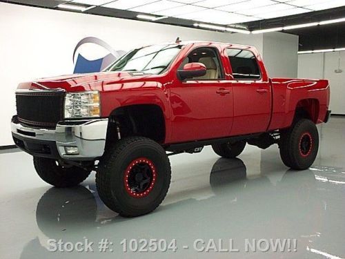 2008 chevy silverado 2500 ltz lifted diesel nav dvd 66k texas direct auto