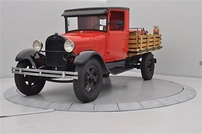 30 model fire truck 3.3l coral flame red restored