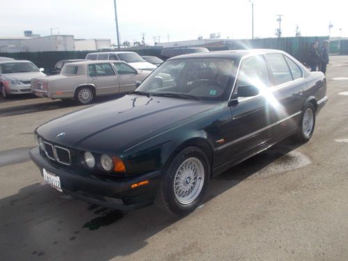 1995 bmw 525i, no reserve