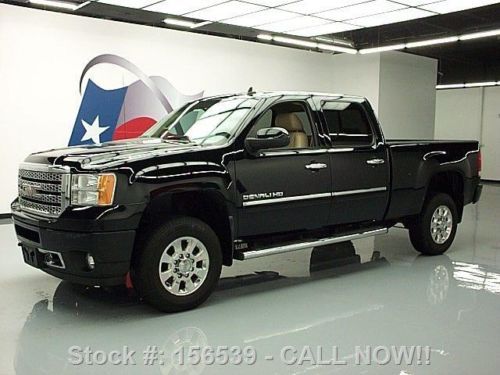 2011 gmc sierra 2500 hd denali crew 4x4 diesel nav 18k texas direct auto