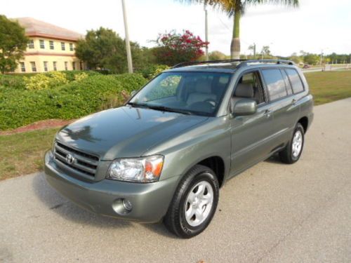 2006 florida toyota highlander 2wd 4cyl 1-owner! 40k miles! 25mpg! 07 08 09