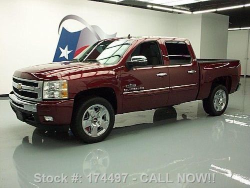 2009 chevy silverado lt crew texas edition 20&#039;s 39k mi texas direct auto