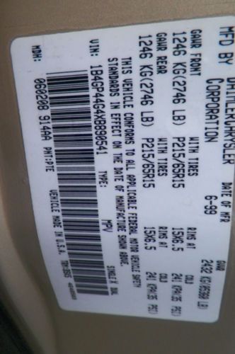 DODGE GRAND CARAVAN SE 1 OWNER ONLY 78K LOW MILES GEORGIA LOCAL TRADE NO RESERVE, image 87