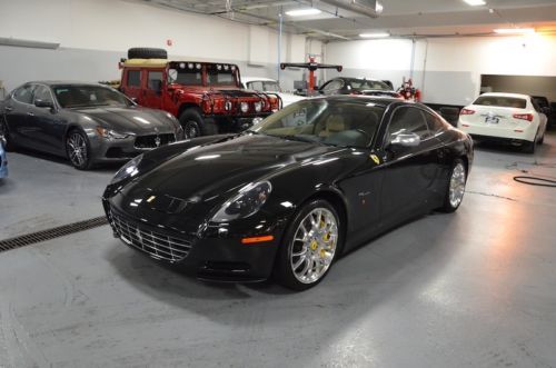 2010 ferrari 612 black/sabbia $365k msrp! hgt2 package! loaded with options!!