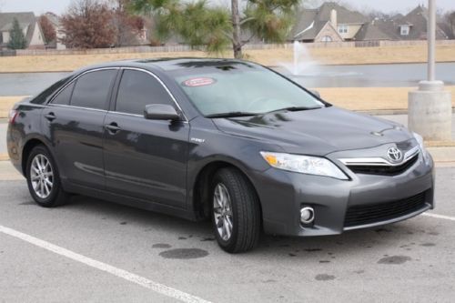 Grey hybrid 40 mpg navigation backup cam heated leather power seats sunroof