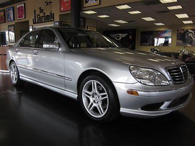 06 s430 sedan silver black interior just serviced