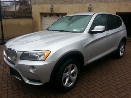 Bmw x3 xdrive28i  sport utility 2012 turbocharged awd navigation low mileage