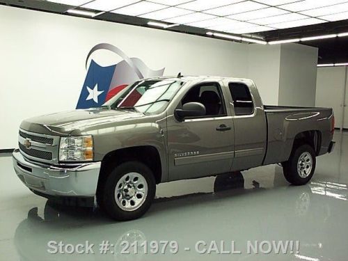 2013 chevy silverado lt ext cab 6-pass bedliner 21k mi texas direct auto