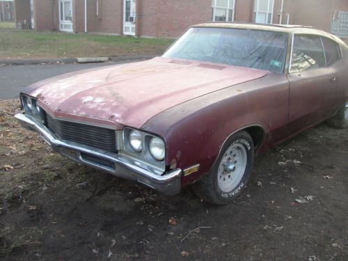 1972 buick skylark custom coupe 2-door 5.7l