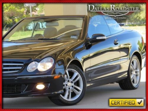 2008 mercedes clk 350 3.5l convertible heated seats harmon kardon stereo