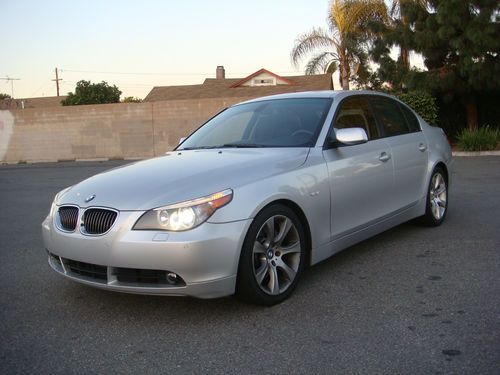 2007 bmw 550i sport premium navigation pdc original ca car