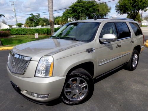 Florida 07 louis vuitton edition escalade navi dvd ent heat/cool seats rr camera