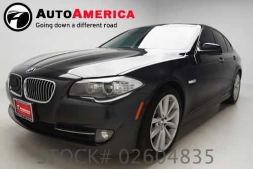 2011 bmw 5 series 4dr sedan 535i rwd 1 one owner low miles black autoamerica