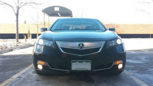 2012 acura tl no reserve navigation leather backup camera best of ebay