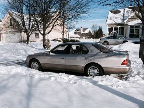 1995 lexus ls400 runs great no reserve needs body work