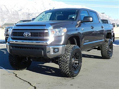 Tundra crewmax trd off road 4x4 custom new lift wheels tires navigation auto tow