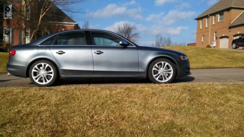 2013 audi s4 premium plus, 6 speed, metallic gray