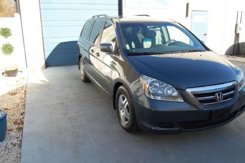 One owner 2005 honda odyssey ex l minivan leather sunroof alloy cd 05 ex l