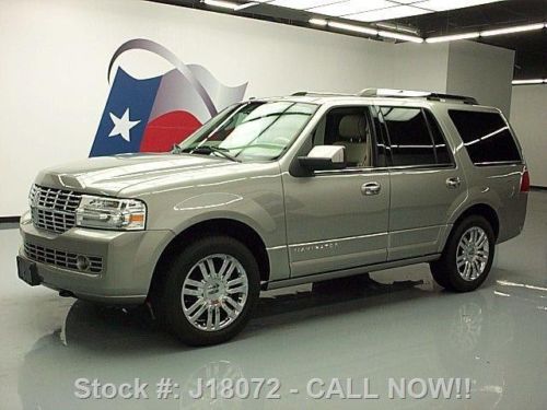 2008 lincoln navigator elite sunroof nav dvd 20&#039;s 63k texas direct auto