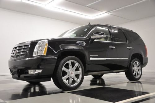 Awd dvd navigation escalade like new 2011 prem black cooled leather 12 13 sale