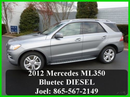 2012 mercedes ml350 bluetec diesel awd v6, p2 package