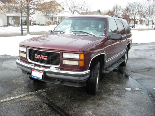 1999 gmc yukon sle