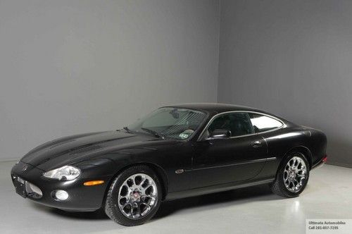 2002 jahuar xkr coupe supercharged navigation xenons leather chrome heatseats