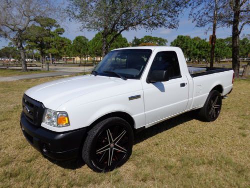 Florida 09 ranger 22&#034; scarlet wheels husky tool box pioneer cd 2.3l no reserve !