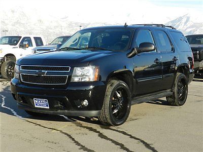 Suv chevy tahoe 4x4 vortec v8 custom wheels tires dvd entertainment auto tow