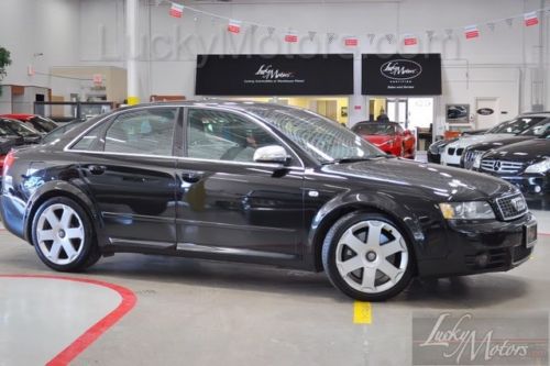 2005 audi s4 quattro, 1-owner, heated recaro, xenon, sat, sunroof, auto, bose