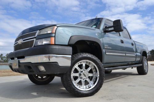 2007 chevrolet silverado 2500hd crew cab lt diesel 4x4 20&#034; wheels