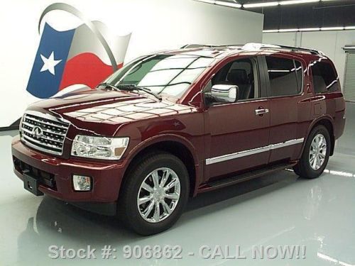 2010 infiniti qx56 4x4 sunroof nav rear cam dvd 63k mi texas direct auto