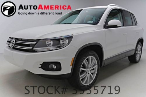 7k one 1 owner low miles 2013 volkswagen tiguan 4wd automatic se sunroof nav