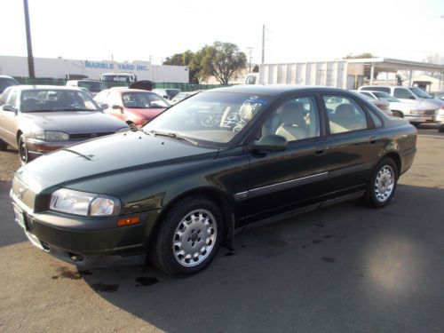 2000 volvo s80, no reserve