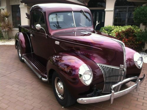 1940 Ford Pick-up Excellent Paint & Interior, image 2