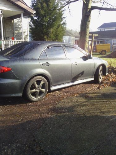 2004 mazda 6s steel grey runs great must sell