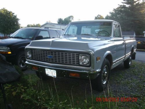 1971 chevrolet c20 pickup base 6.6l