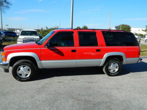 1997 chevrolet k1500 suburban lt sport utility 4-door 5.7l loaded