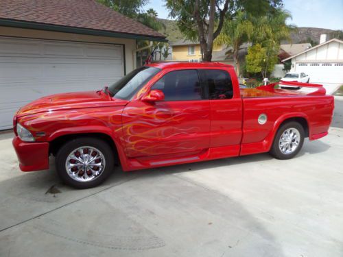 1999 custom dodge dakota r/t standard cab pickup 2-door 5.9l