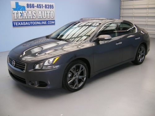 We finance!!!  2013 nissan maxima sv sport roof heated leather 24k mi texas auto