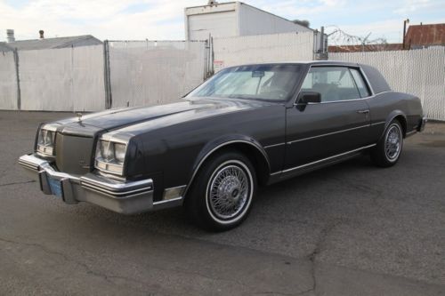 1985 buick riviera coupe automatic 8 cylinder no reserve