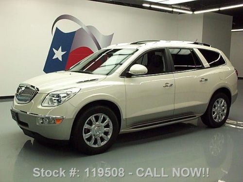 2011 buick enclave cxl awd sunroof nav dvd rear cam 28k texas direct auto