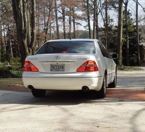 2004 lexus ls430 w/executive ultra luxury $10,000 package: rear seat controls