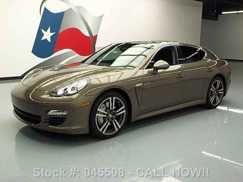 2012 porsche panamera s hybrid sunroof nav rear cam 13k texas direct auto