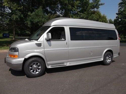 2012 chevrolet express 9-passenger explorer limited hightop conversion van