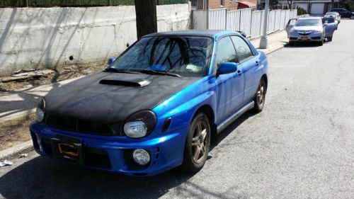 2002 subaru wrx bugeye with tdr3 turbo