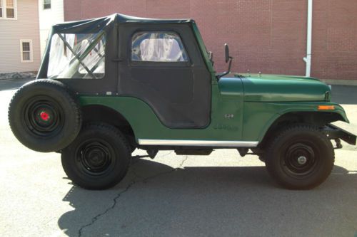 1976 jeep cj5, 4x4,3 speed on the floor,everything works.solid and dependable