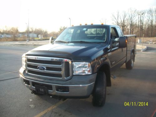 2005 ford f350 4x4 suoer cab xlt utility bed