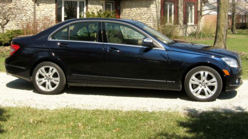 2008 mercedes benz c300 4matic with low miles